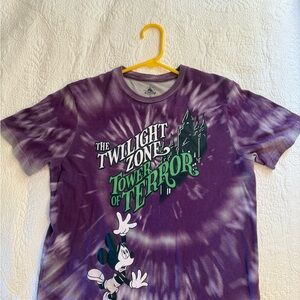 Disney Mickey Twilight Zone Purple Kids Tee. Never worn